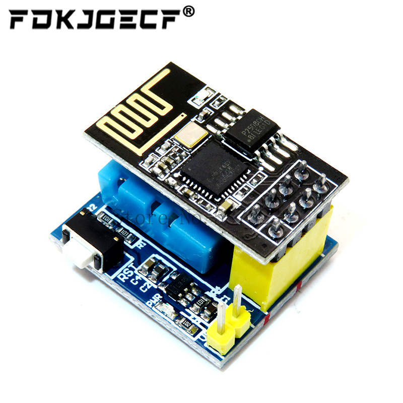 Smart Home Module Iot - ESP8266 ESP-01 ESP-01S DHT11 DHT22 moduł