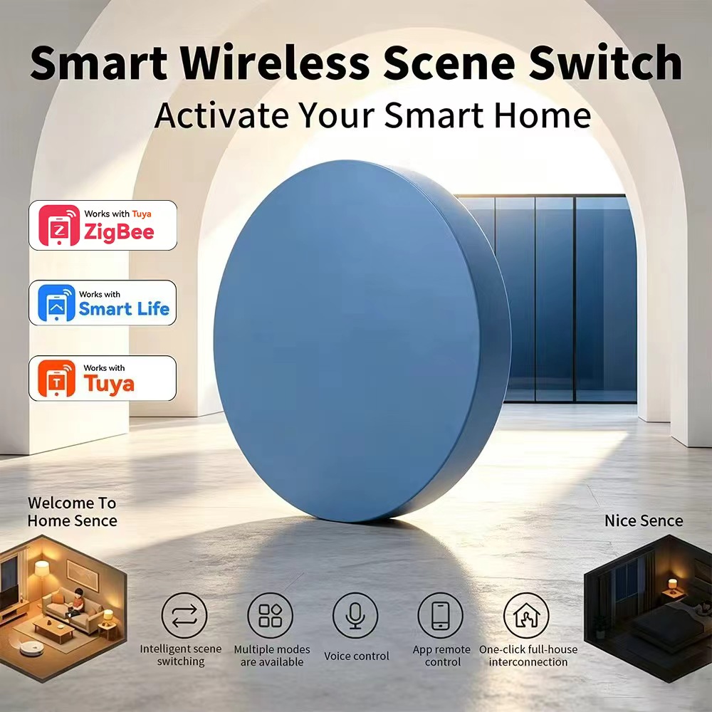 Home Assistant Tuya - HIMOJO – inteligentny przycisk Zigbee do