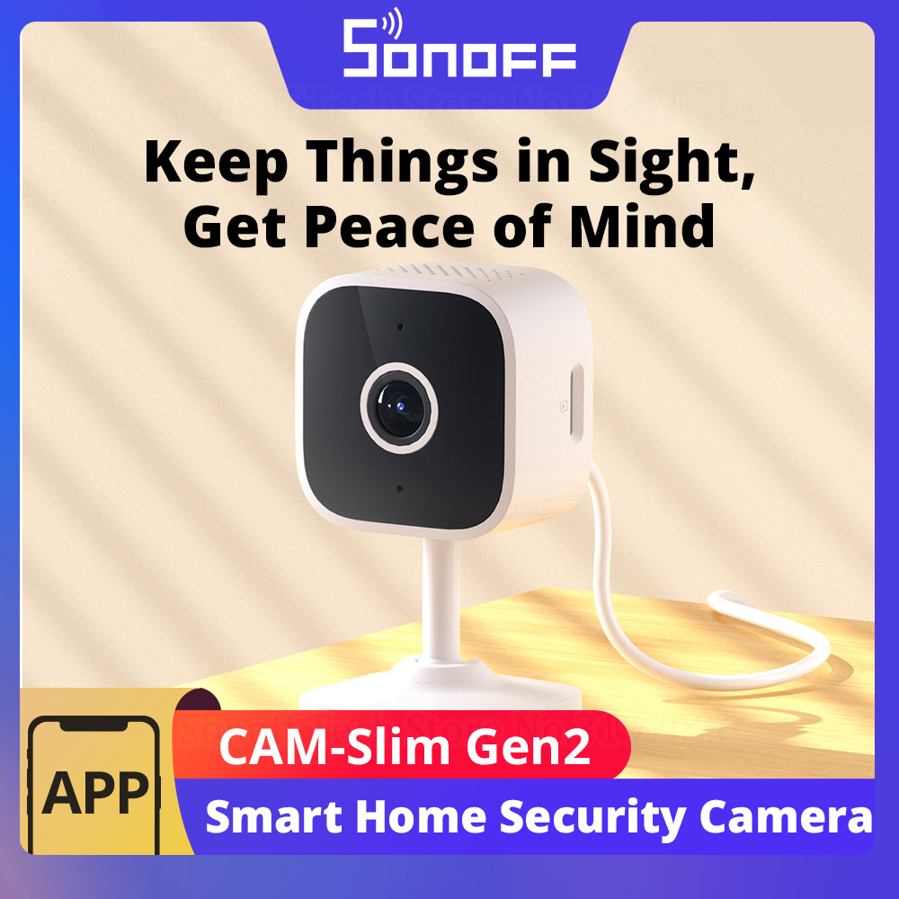Sonoff Mini R4 - SONOFF CAM-S2 1080P HD kamera WiFi