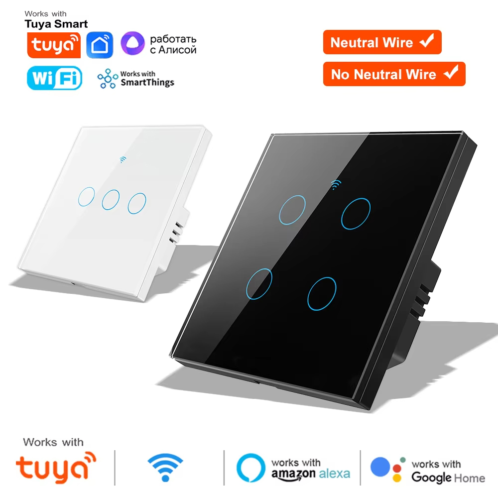 Inteligentny włącznik dotykowy – Smart Relay Tuya recenzja i cena