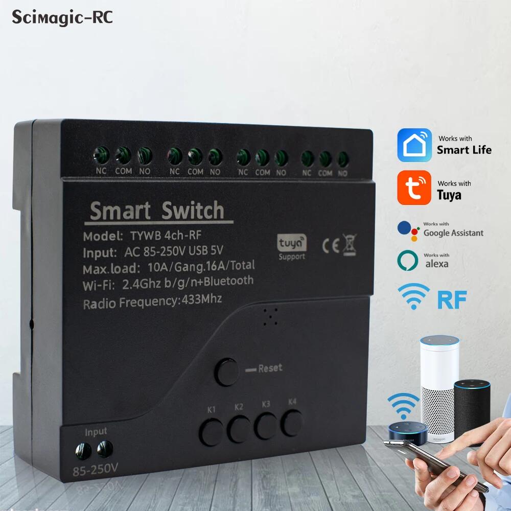 Tuya AC 85-250V 4 kanał Wifi i – Sonoff Mini R4 recenzja i cena